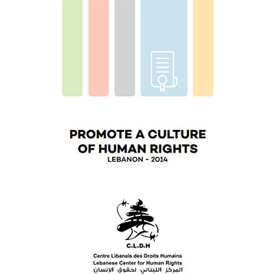 Promote a culture of Human Rights
